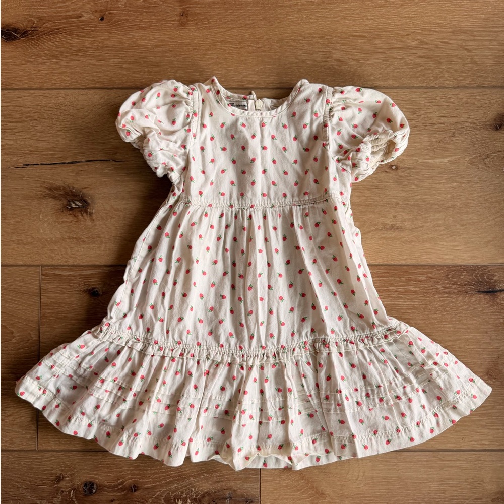 Sofia Grainge Strawberry toddler dress
